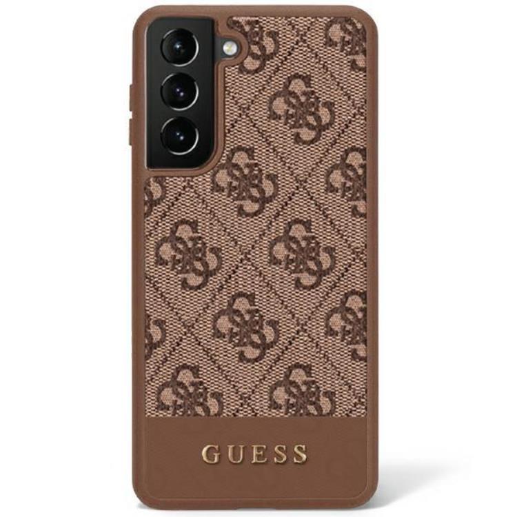 Guess Galaxy S23 Ultra Skal 4G Stripe Collection - Brun