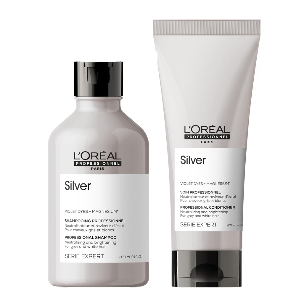 Loreal Silver Shampoo + Conditioner DUO